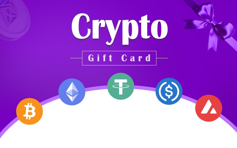 Crypto gift card reward
